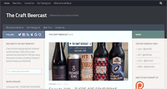 Desktop Screenshot of craftbeercast.com